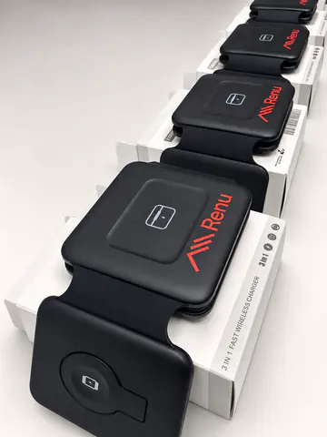 Branded hard goods arranged after flatbed UV printing