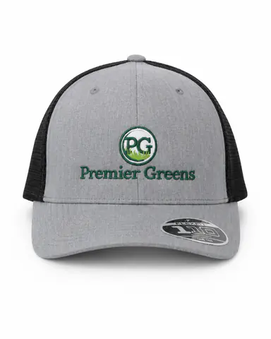 Close view of a detailed embroidered cap